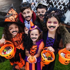 Chochkees Mustache Set, Pretend Play, Dress-Up Costume (6-Pack (Total of 18))