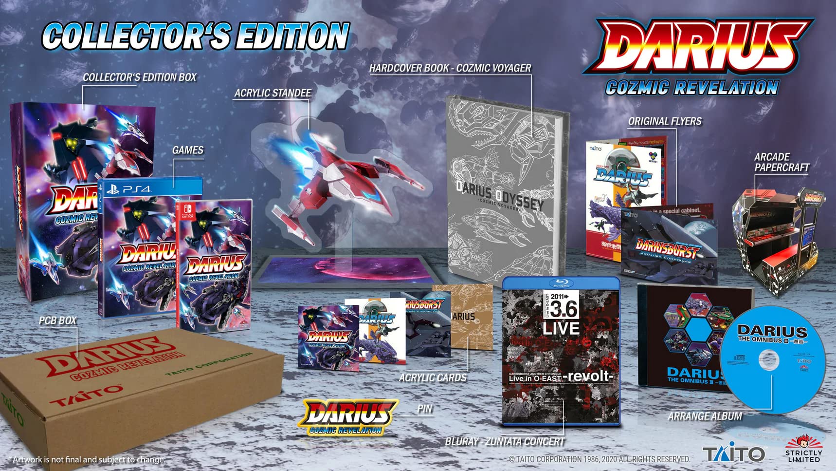 Darius Cozmic Revelation (Collector's Edition) - For PlayStation 4