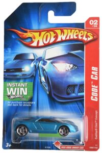 hot wheels cadillac cien concept, code car 2/24