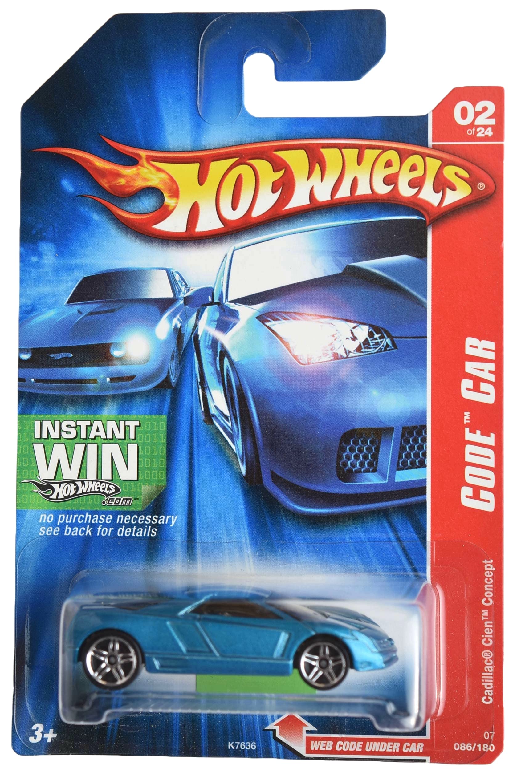 Hot Wheels Cadillac Cien Concept, Code Car 2/24