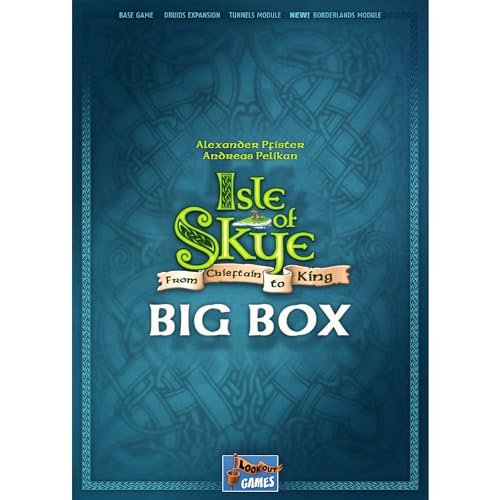 Lookout Games Isle of Skye from Chieftain to King Big Box Board Game | Fast-Paced Tile Placement Strategy Game for Adults and Kids | Ages 8+ | 2-5 Players | Average Playtime 60 Minutes | Made