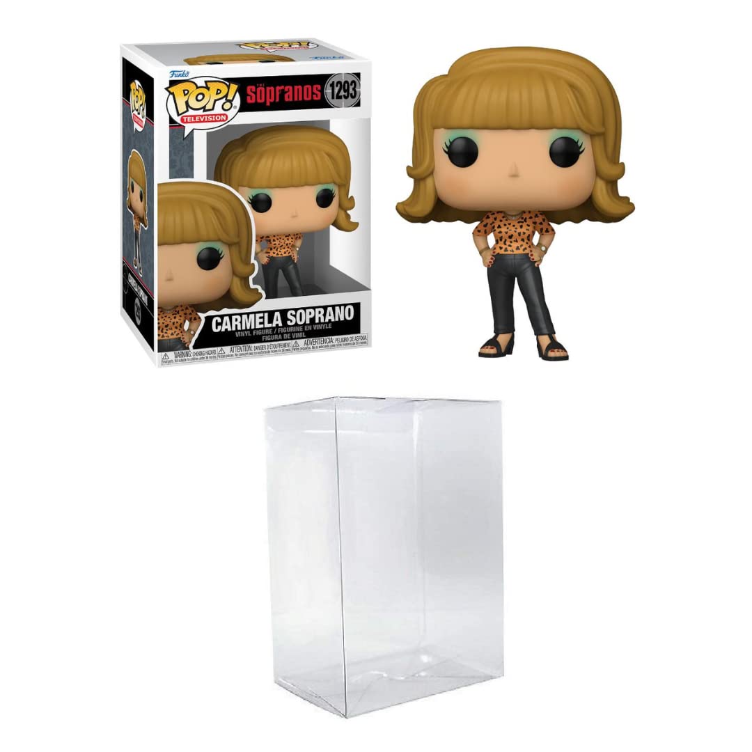 Funko POP! TV: The Sopranos - Carmela Soprano Bundled with a Byron's Attic Pop Protector