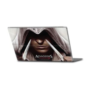 head case designs officially licensed assassin's creed ezio ii graphics vinyl sticker skin decal cover compatible with microsoft surface pro 4/5/6