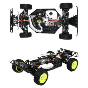 QIYHBVR 1:5 Scale RC Crawler - 4x4 Offroad Crawler Remote Control Truck for Adults - RC Car, Fuel Power RC Rock Crawler Trucks, Fast Speed, Hobby Grade Car