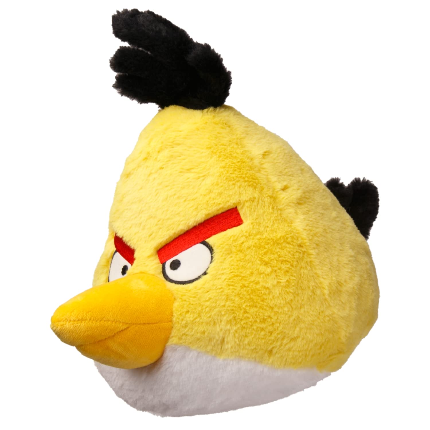 Mighty Mojo Angry Birds - Chuck - Yellow Bird - 9 Inch Collectible Plush Doll - Officially Licensed - Super Soft, Cuddly Doll for Kids and Adults - Original Series