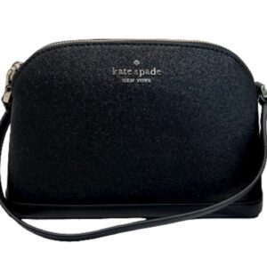 kate spade new york Tinsel Dome Crossbody Small (Black)