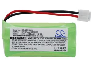 qigenia 8913300100 replacement battery for v tech vt-6043 ls6205 ds62215 6030 6245 8913350000 ds62213 831 6321 ds62224,8913350000 8013300100 8913260000 batt-6010 battery (700mah/2.4v)