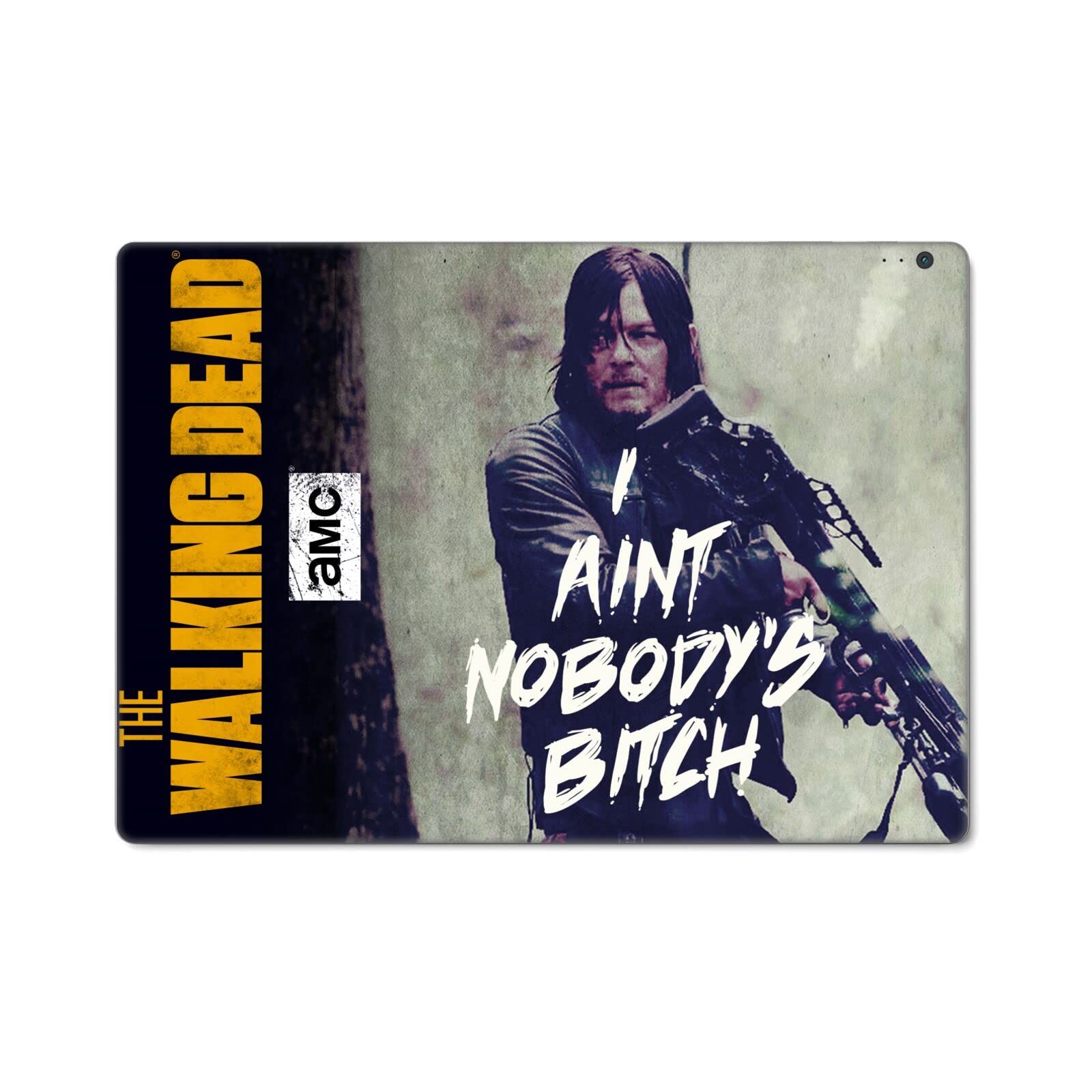 Head Case Designs Officially Licensed AMC The Walking Dead Typography Daryl Dixon Art Vinyl Sticker Skin Decal Cover Compatible with Microsoft Surface Book 2