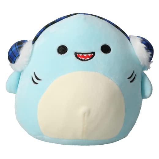 Squishmallow Official Kellytoy 7.5 Inch Soft Plush Squishy Toy Animals (Sharon The Shark)