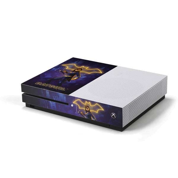 Skinit Decal Gaming Skin Compatible with Xbox One S Console - Officially Licensed Warner Bros Batgirl Gotham Knights Design