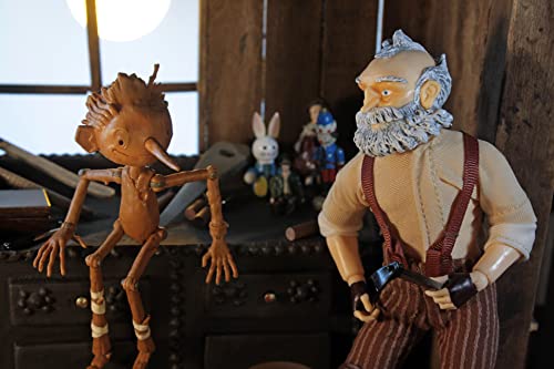 Mego Guillermo del Toro’s Pinocchio Action Figure Set