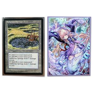 60ct (Sangonomiya Kokomi) Top Loading Trading Card Sleeves Deck Protector for MTG/TCG/PTC Sized Cards 67x92mm (A03)