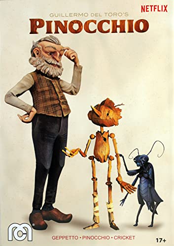 Mego Guillermo del Toro’s Pinocchio Action Figure Set