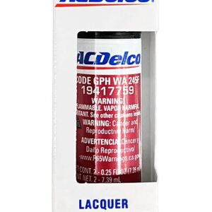 ACDelco GM Original Equipment 19417759 Red Mist Metallic (WA245F) Four-In-One Touch-Up Paint - .5 oz Pen