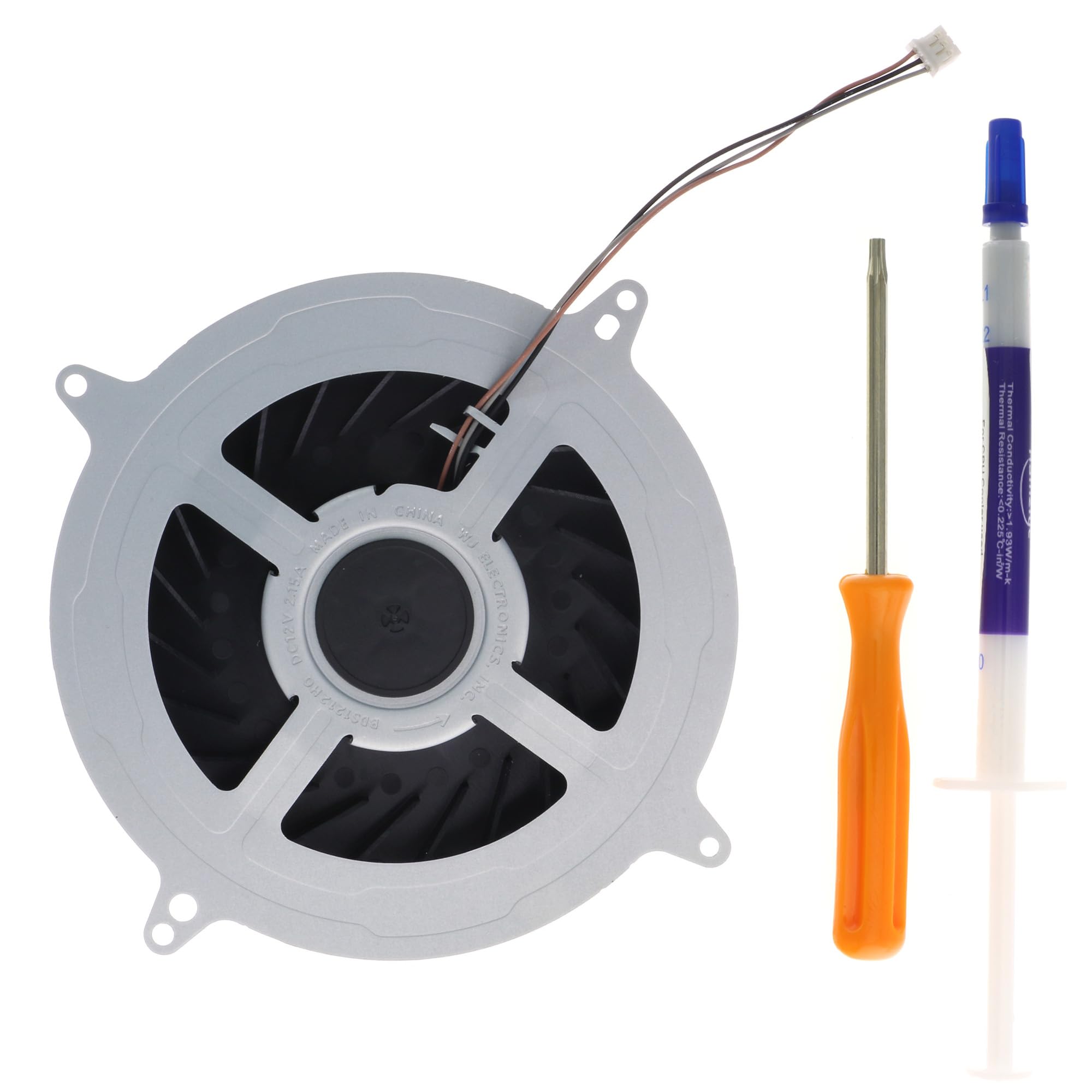 Internal CPU Cooling Fan Replacement for Sony PlayStation 5 PS5 23 Blades Fan 17 Blades Fan Cooler PS5 CPU Cooling Fan CFI-1215A CFI-1215B CFI-1202A CFI-1202B CFI-1216A CFI-1216B CFI-1218A CFI-1218B