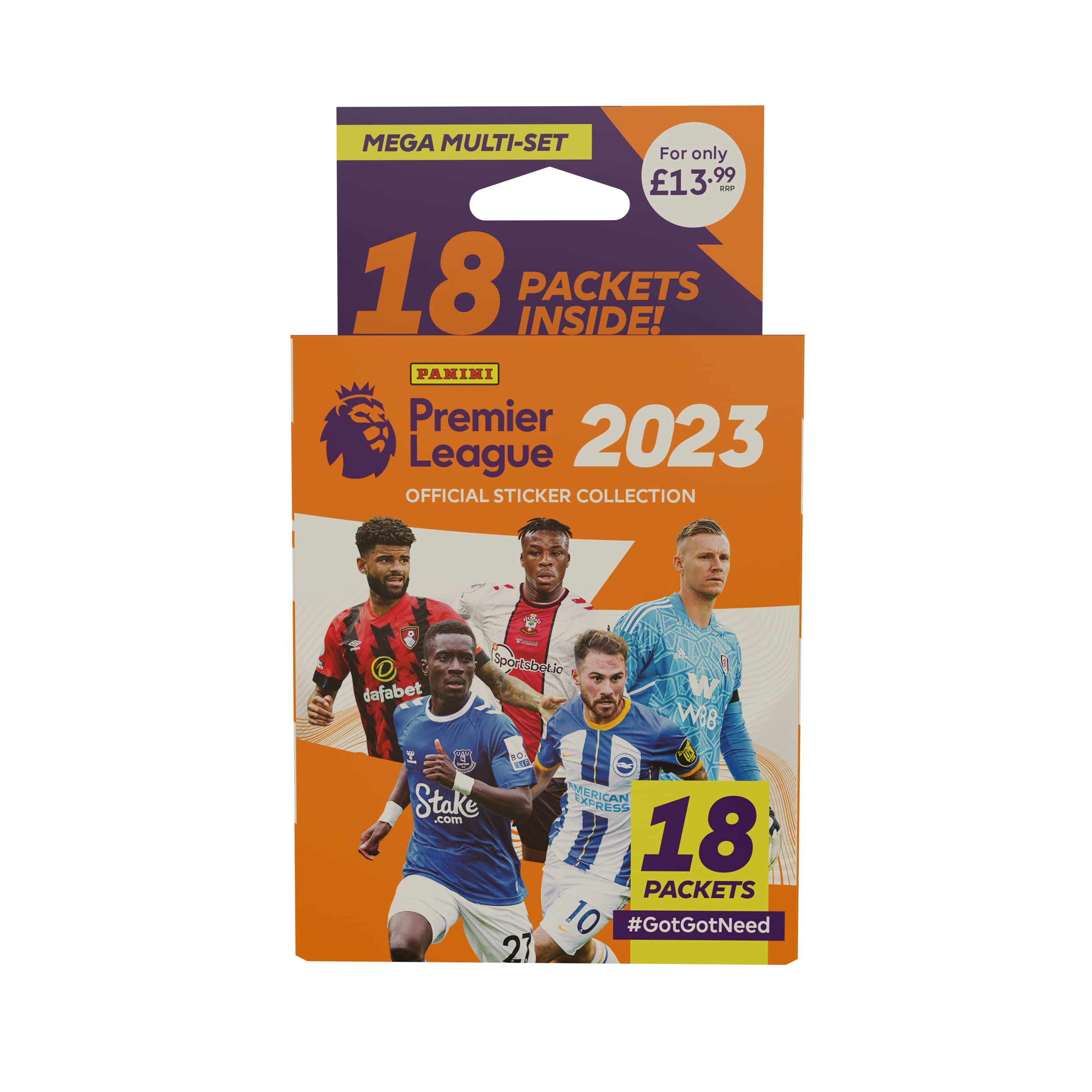 PANINI Premier League 2022/23 Sticker Collection Mega Multiset