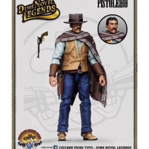 Dime Novel Legends 1/18 Scale (4inch Tall) Pistoleiro Old west Action Figure