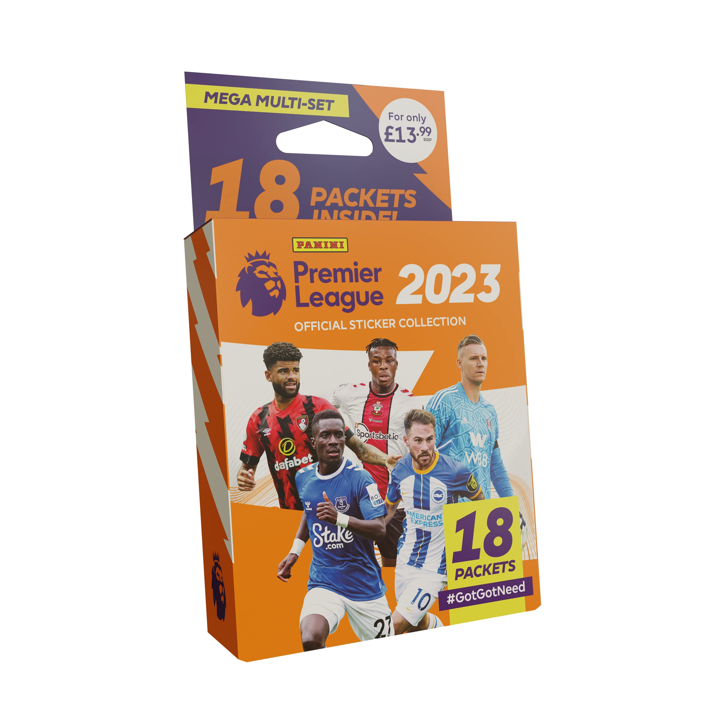 PANINI Premier League 2022/23 Sticker Collection Mega Multiset