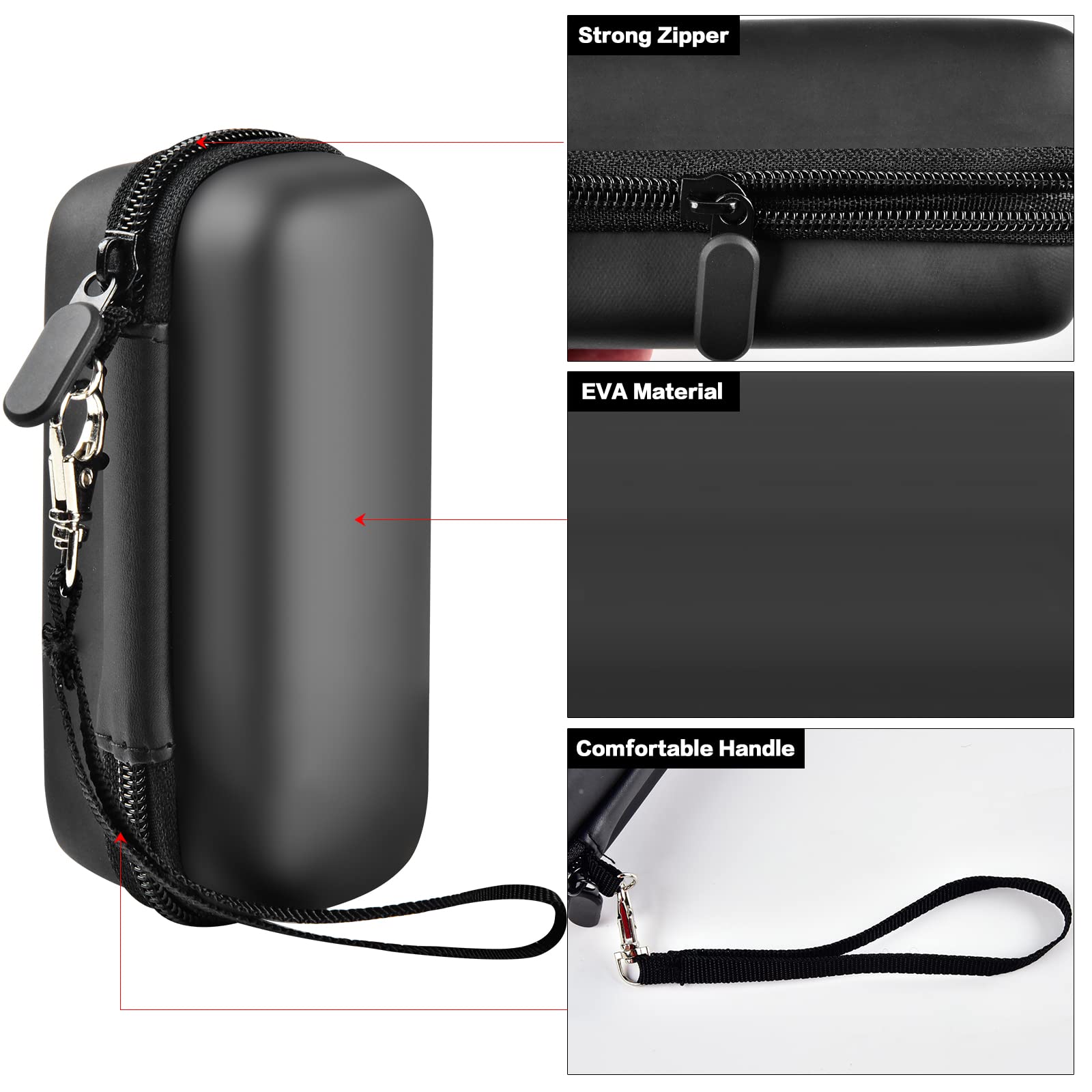 casmilee Case Compatible with Giiker Super Slide Brain Games + Case Compatible with Anker 511 Portable Charger