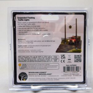 Woodland SCENICS Suspended Flashing Traffic Light 2 Pack HO Scale