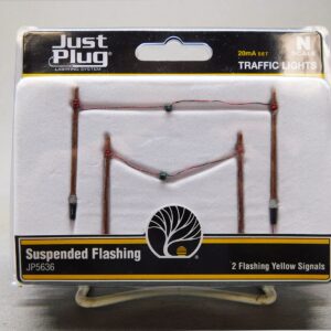 Woodland SCENICS Suspended Flashing Traffic Light 2 Pack N Scale