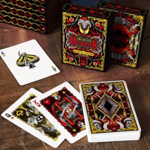 HAAKUN Horror Playing Cards Scary Spooky Board Game Poker Paper Card with Jokers