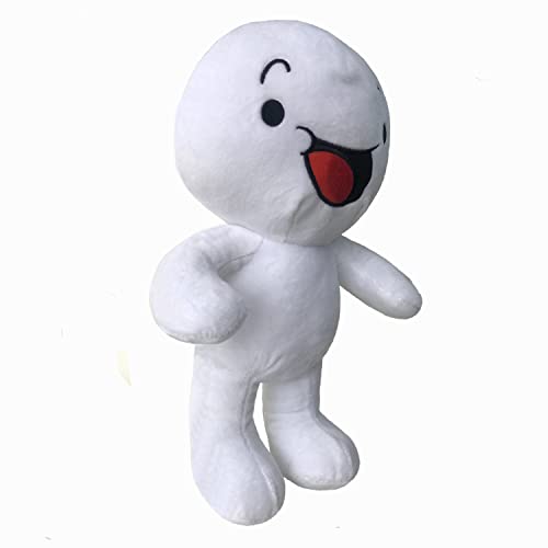 ZOKOL Oddballss Doll Plush Cartoon Stuffed Plush Pillow,Lovely Big White 9.8" Stuffed Animal Toy for Movie Fans Gift, Suitable for Fans, Children, Girls, Boys and Friends