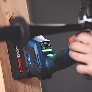 BOSCH GXL18V-260B26 18V 2-Tool Combo Kit with 1/2 In. Hammer Drill/Driver, 1/4 In. and 1/2 In. Two-In-One Bit/Socket Impact Driver, (1) CORE18V 8 Ah Battery and (1) CORE18V 4 Ah Battery