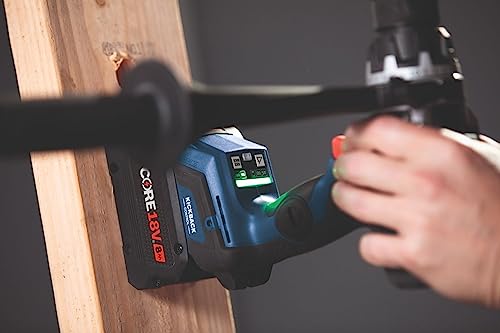 BOSCH GXL18V-260B26 18V 2-Tool Combo Kit with 1/2 In. Hammer Drill/Driver, 1/4 In. and 1/2 In. Two-In-One Bit/Socket Impact Driver, (1) CORE18V 8 Ah Battery and (1) CORE18V 4 Ah Battery