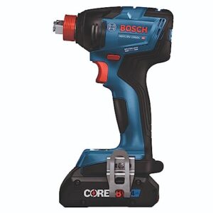 BOSCH GXL18V-260B26 18V 2-Tool Combo Kit with 1/2 In. Hammer Drill/Driver, 1/4 In. and 1/2 In. Two-In-One Bit/Socket Impact Driver, (1) CORE18V 8 Ah Battery and (1) CORE18V 4 Ah Battery