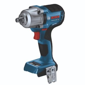 BOSCH GDS18V-330CN 18V Brushless Cordless Connected-Ready 1/2 In. Mid-Torque Impact Wrench with Friction Ring and Thru-Hole (Bare Tool)