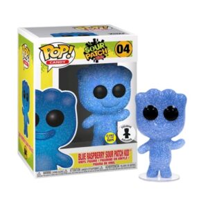 funko pop! sour patch kids - blue raspberry glow-in-the-dark exclusive