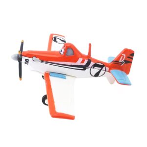 Pixar Planes No.7 Dusty Crophopper 1:55 Metal Diecast Educational Toys Planes Model Decorative Gifts (Dusty Planes)