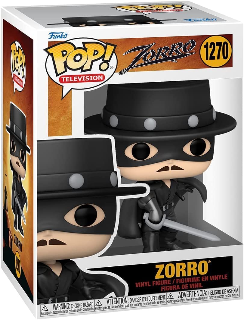 Pop TV: Zorro Figure (Bundled with EcoTek Protector Case)