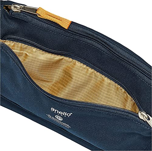 Anero Grande CABIN GTM0173Z Mini Shoulder Bag, Lightweight, Water Repellent, Multiple Storage, Navy