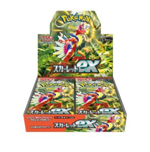 pokemon card game scarlet & violet expansion pack scarlet ex box (japanese)