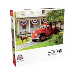 Buffalo Games - Greg Giordano - Summer Legacy - 500 Piece Jigsaw Puzzle for Adults Challenging Puzzle Perfect for Game Nights - Finished Puzzle Size is 21.25 x 15.00