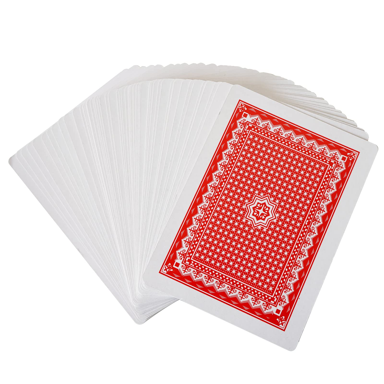 Yuanhe Jumbo Large Playing Cards - Giant Deck of Cards Oversized Full Deck Huge Poker for Casino Party Decorations, 5x7 inch