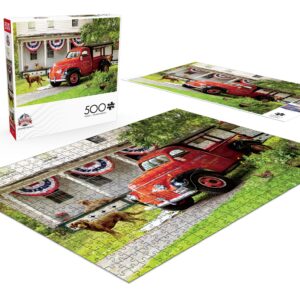 Buffalo Games - Greg Giordano - Summer Legacy - 500 Piece Jigsaw Puzzle for Adults Challenging Puzzle Perfect for Game Nights - Finished Puzzle Size is 21.25 x 15.00