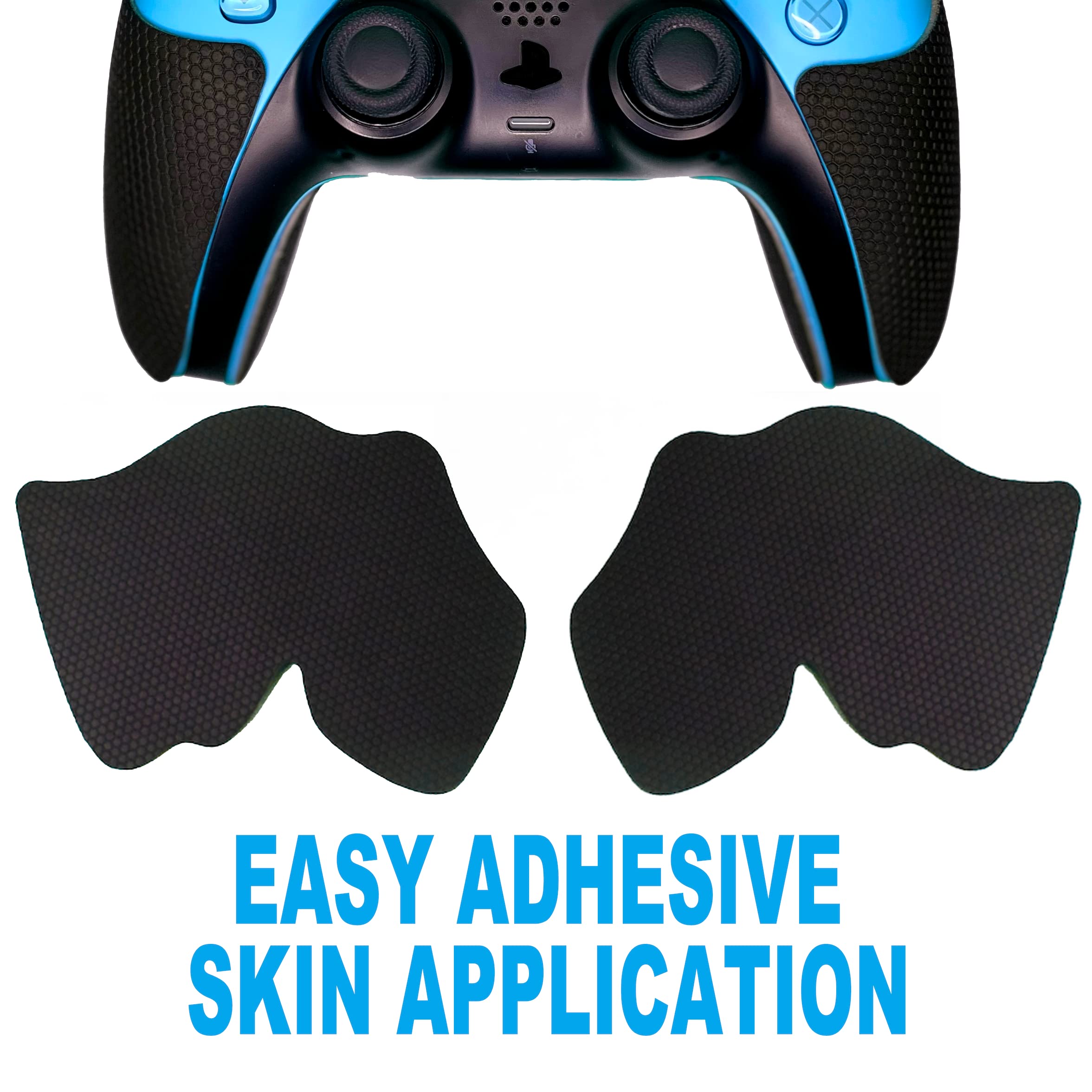 RebateGrips - Sweat-Resistant Controller Skins for PS5 Controller - PS5 Controller Grips, Breathable, Quick-Dry - PS5 Handle Grips