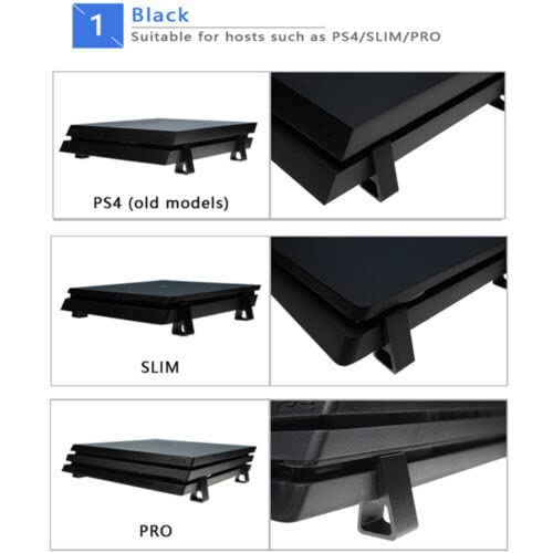 for PS4 Bracket Accessories Stand For Playstation 4 For PS4 For Slim Pro Feet Stand Console Horizontal Holder Game Machine Cooling Legs (for PS4 SLIM)