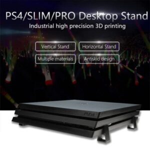 for PS4 Bracket Accessories Stand For Playstation 4 For PS4 For Slim Pro Feet Stand Console Horizontal Holder Game Machine Cooling Legs (for PS4 SLIM)