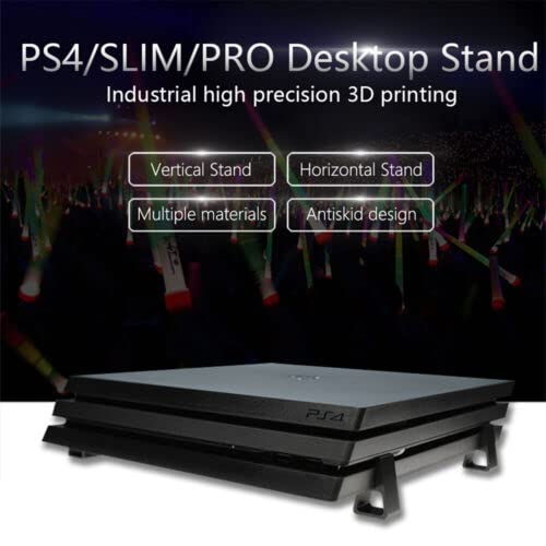 for PS4 Bracket Accessories Stand For Playstation 4 For PS4 For Slim Pro Feet Stand Console Horizontal Holder Game Machine Cooling Legs (for PS4 SLIM)