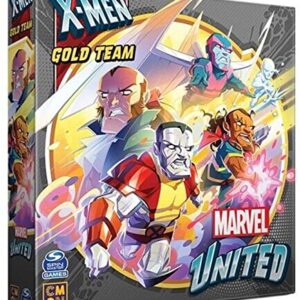 CMON Marvel United X-Men Gold Team Expansion | Tabletop Miniatures Game | Strategy Game | Cooperative Game for Adults and Kids | Ages 14+ | 1-7 Players | Average Playtime 40 Minutes | Made by CMON