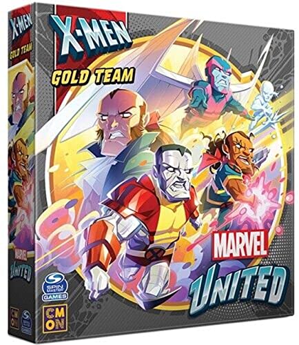 CMON Marvel United X-Men Gold Team Expansion | Tabletop Miniatures Game | Strategy Game | Cooperative Game for Adults and Kids | Ages 14+ | 1-7 Players | Average Playtime 40 Minutes | Made by CMON