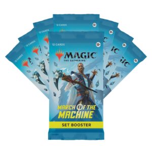 Magic: The Gathering March of the Machine Bundle | 8 Set Boosters + Accessories