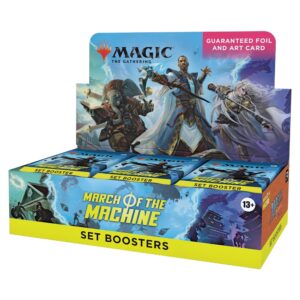 magic: the gathering march of the machine set booster box | 30 packs (360 magic cards)