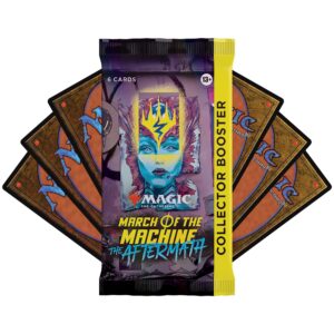 Magic: The Gathering March of the Machine: The Aftermath Collector Booster | 6 Magic Cards