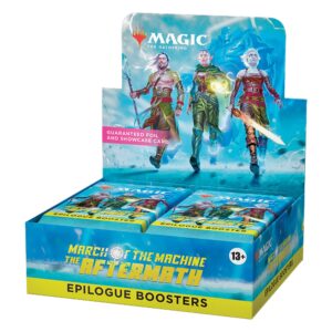 magic: the gathering march of the machine: the aftermath epilogue booster box | 24 packs (120 magic cards)