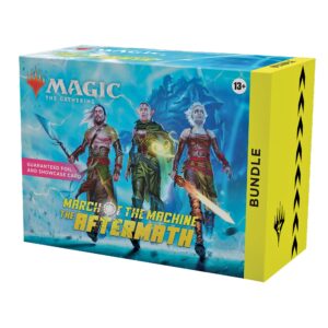 magic: the gathering march of the machine: the aftermath bundle: epilogue edition | 8 epilogue boosters + accessories